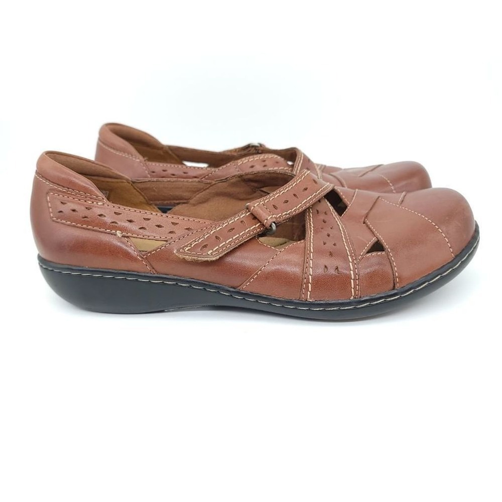 Clarks Collection Shoes Size 10 Ashland Spin Q Cushion Comfort Shoe Womens   - Picture 4 of 12